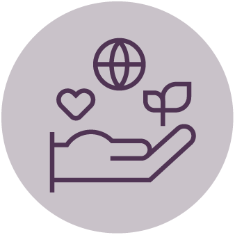 Responsible travel icon