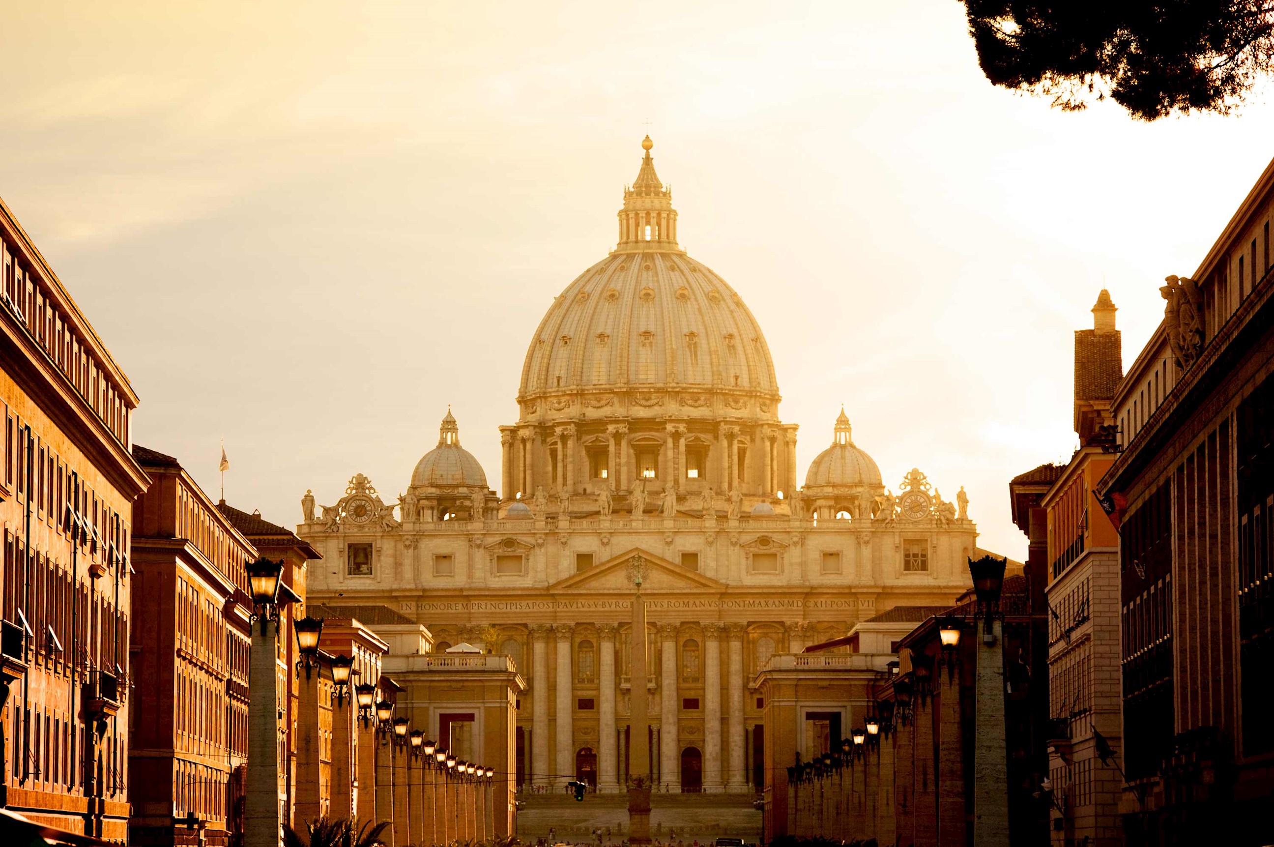 St. Peter's Basilica in Rome, Italy