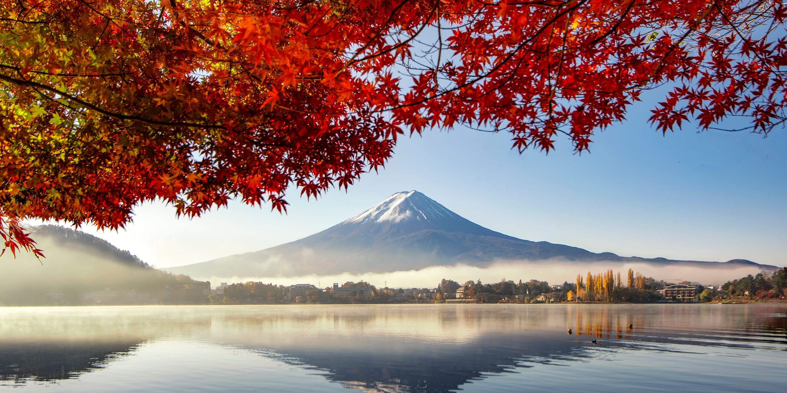 View of Fuji Mountain in Japan, Asia