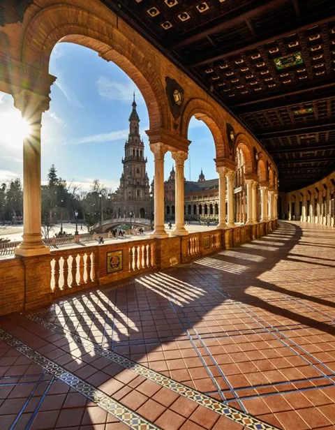 Plaza De Espana in Spain