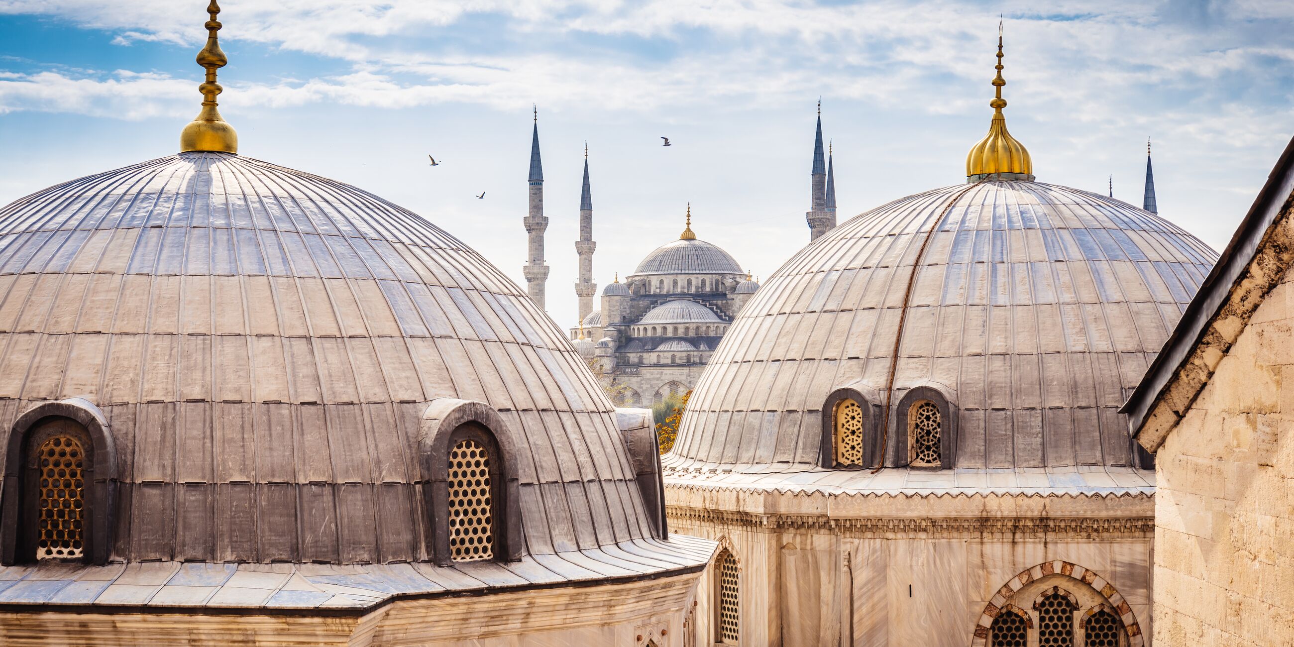 Blue Mosque and Aya Sofya in Istanbul