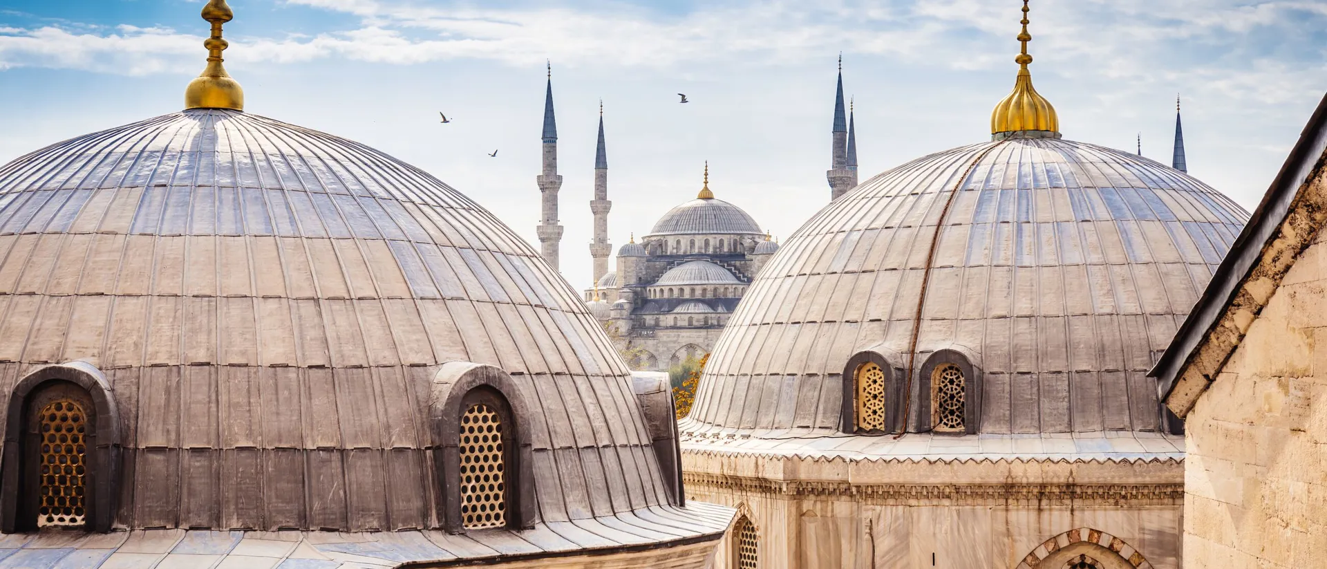 Blue Mosque and Aya Sofya in Istanbul