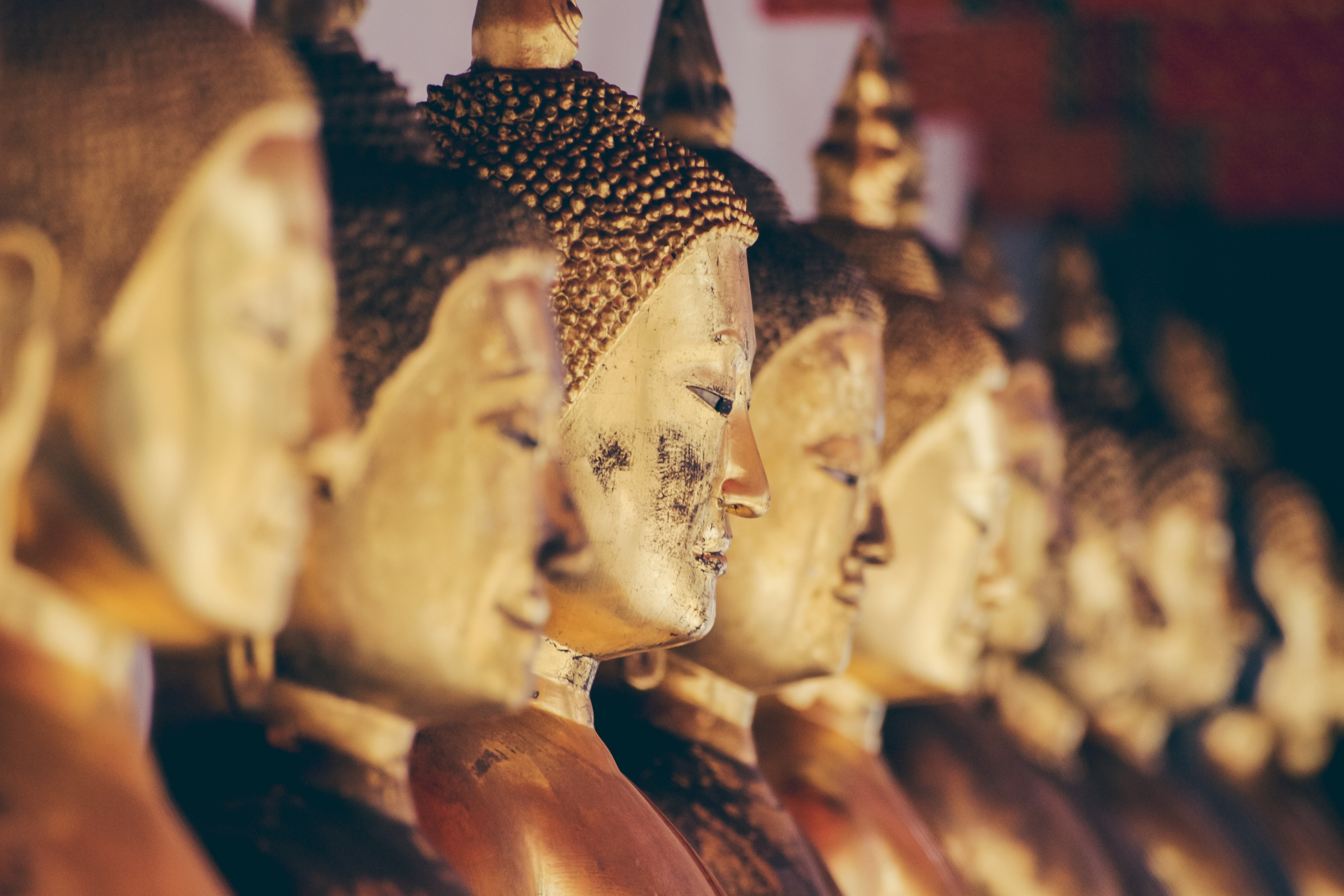 Buddha statues in Thailand