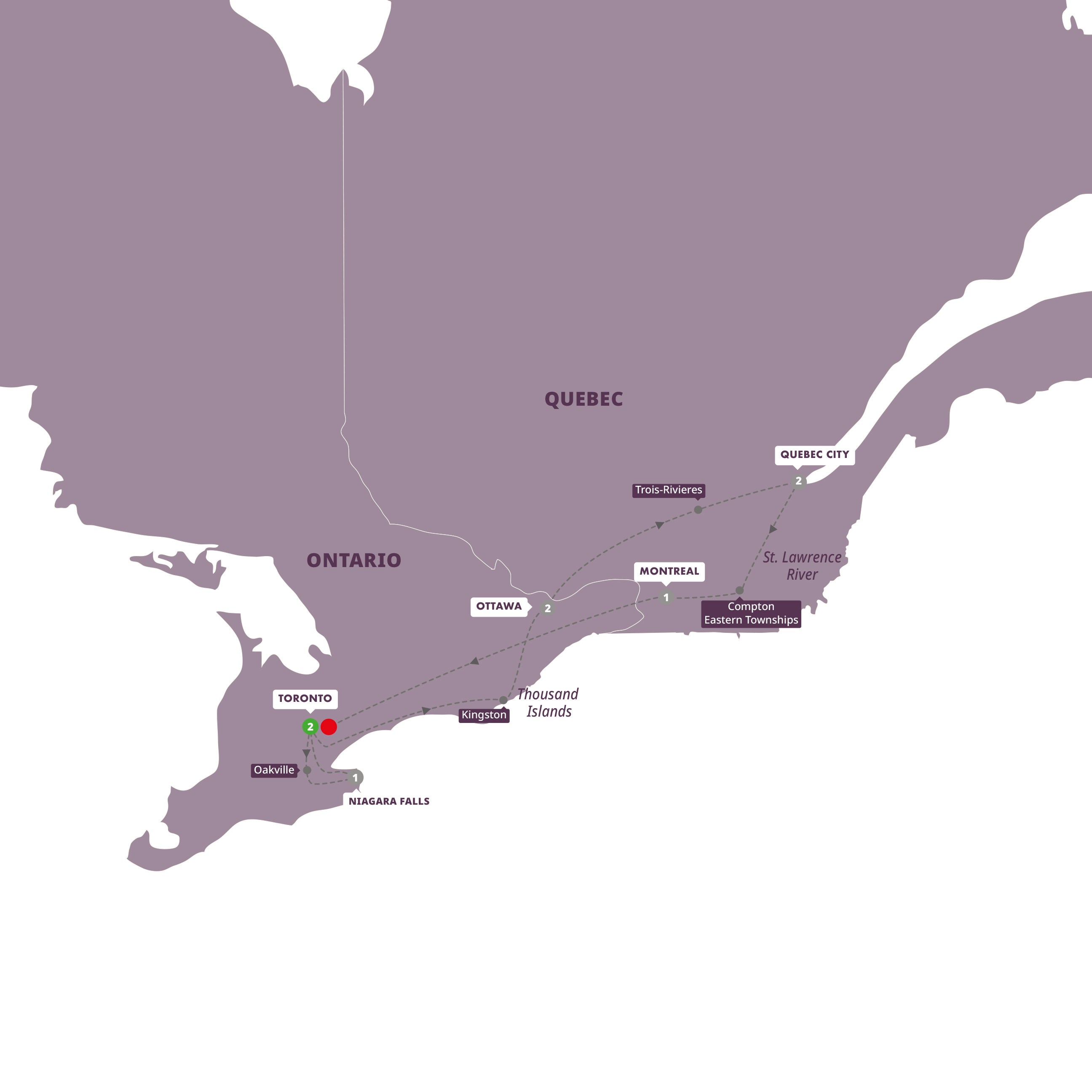 Best of Eastern Canada Tour Flexible Bookings US Trafalgar US