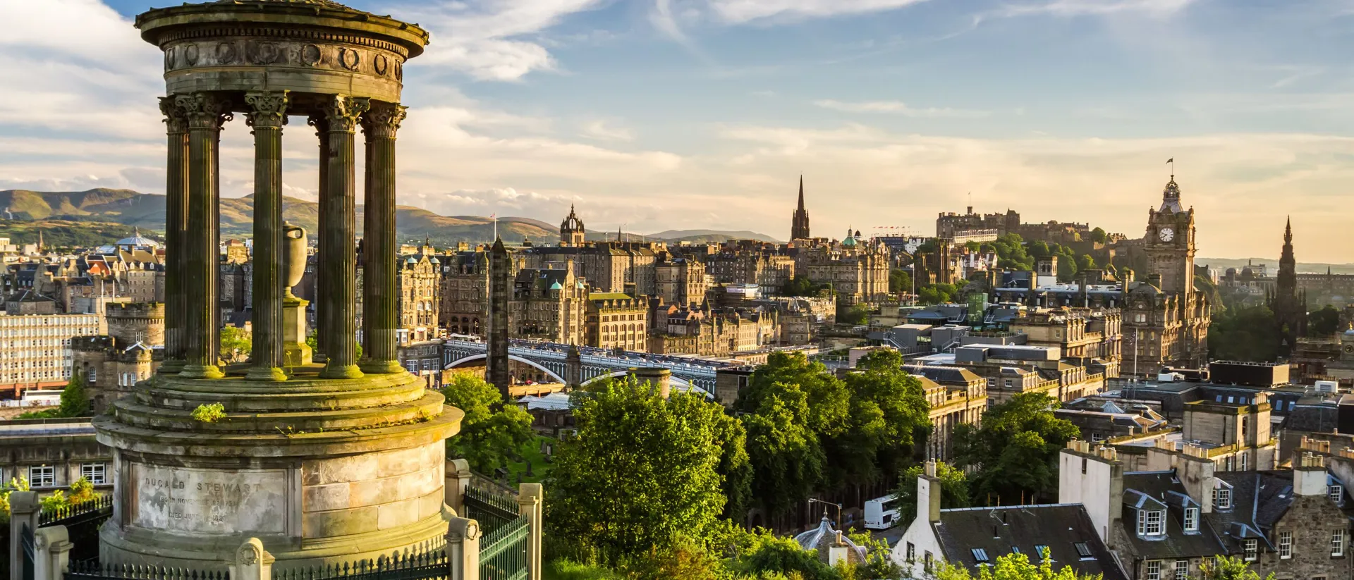 Beautiful View Of The City, Edinburgh