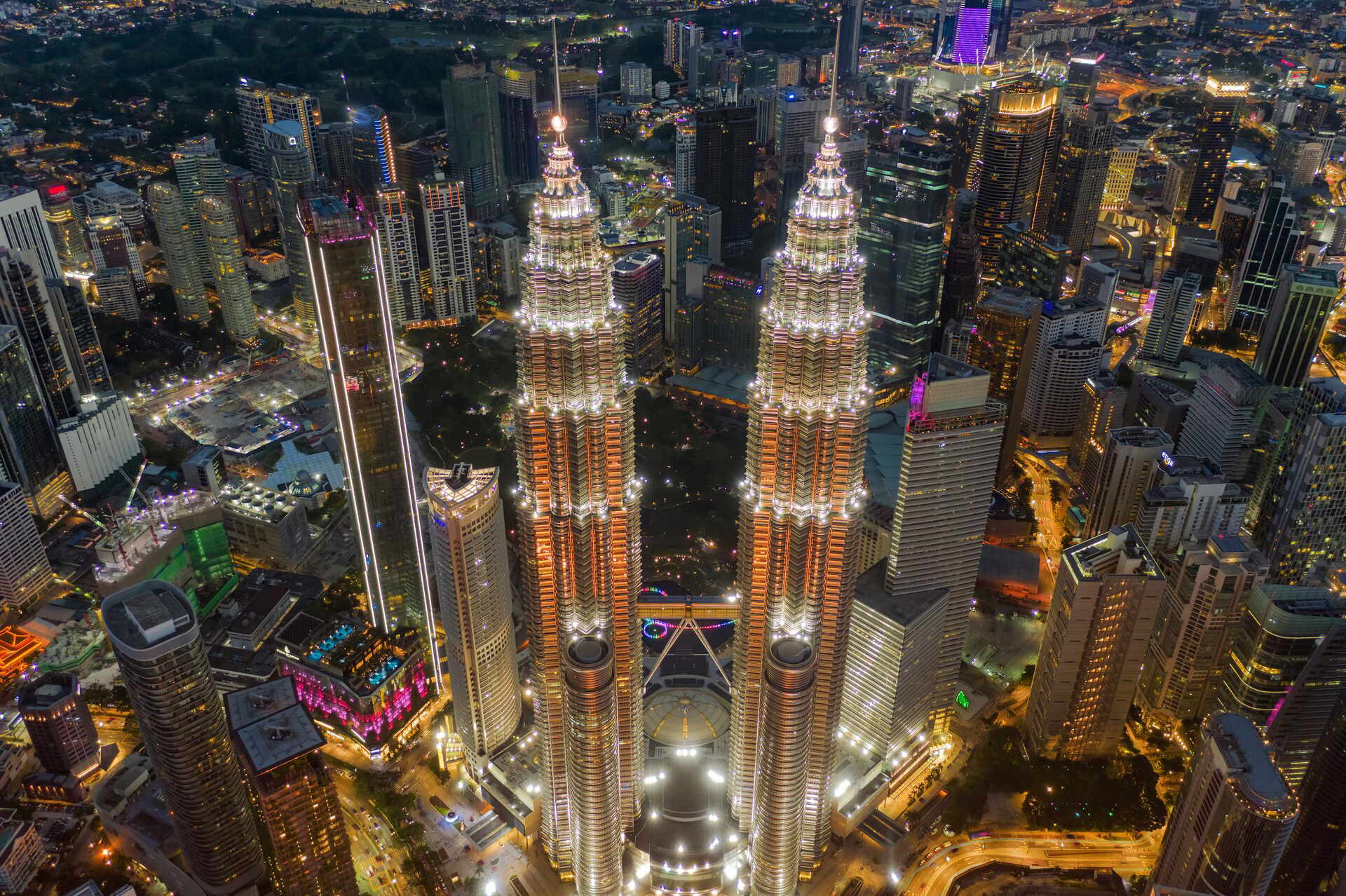 Blue Hour Of Kuala Lumpur 
