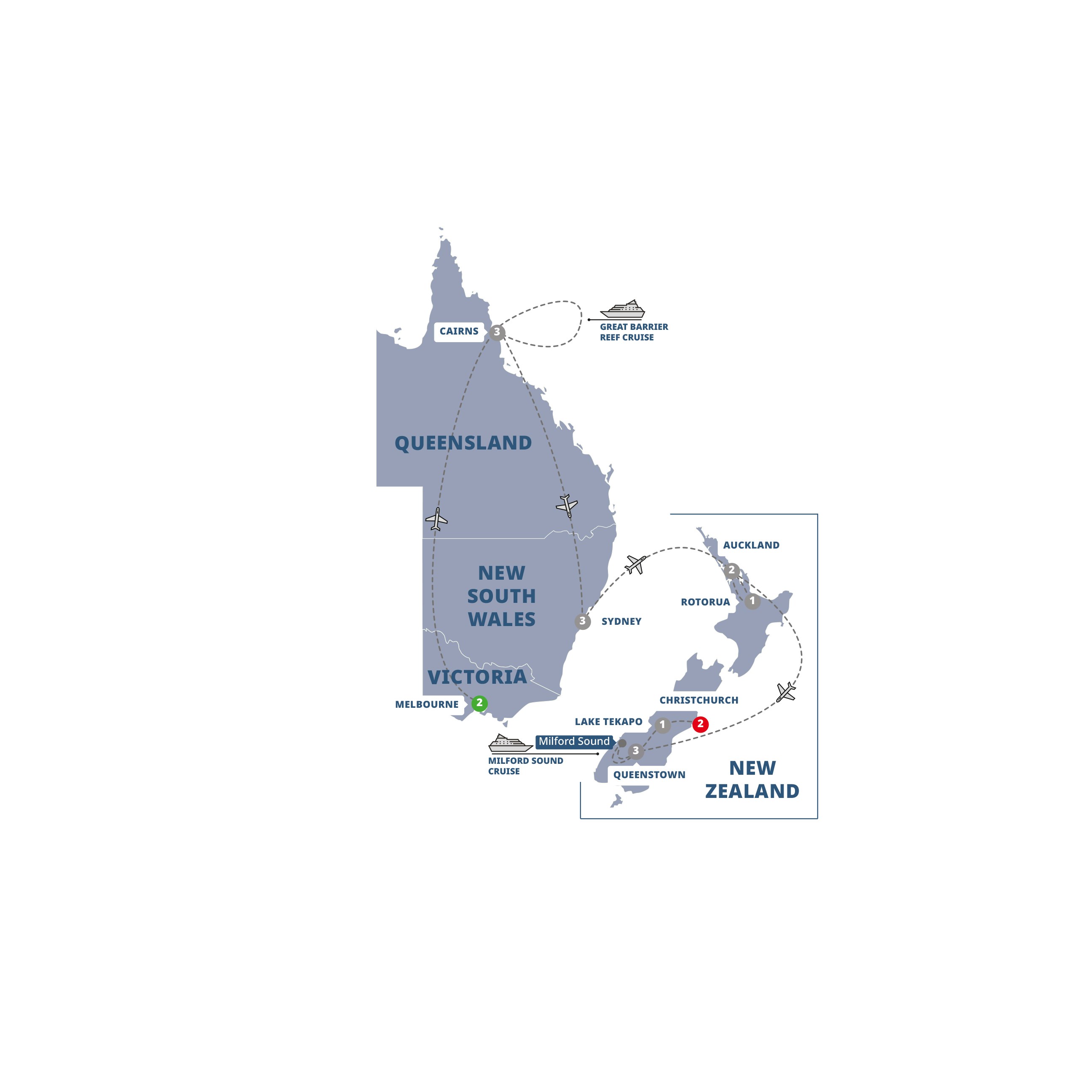 Contrasts of Australia & New Zealand Tour 2024 Trafalgar