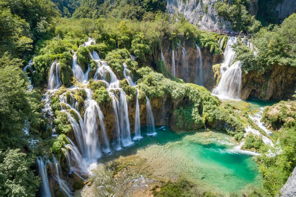 Plitvice Lakes National Park Waterfalls, Croatia 1004029948