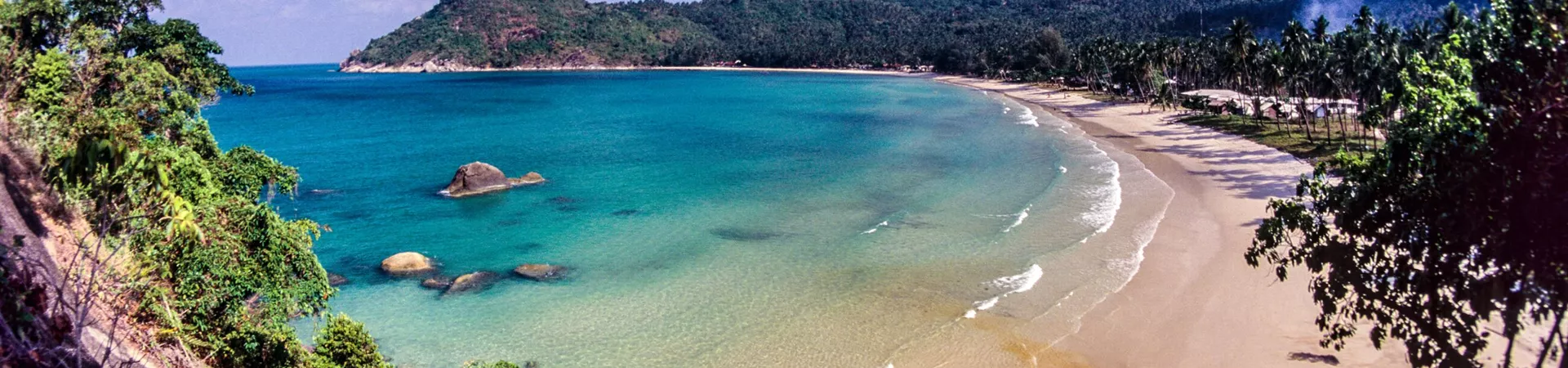 Beach on Ko Phangan Island, Thailand