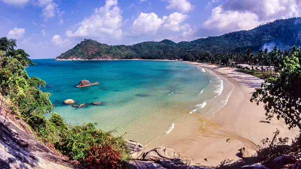 Beach on Ko Phangan Island, Thailand