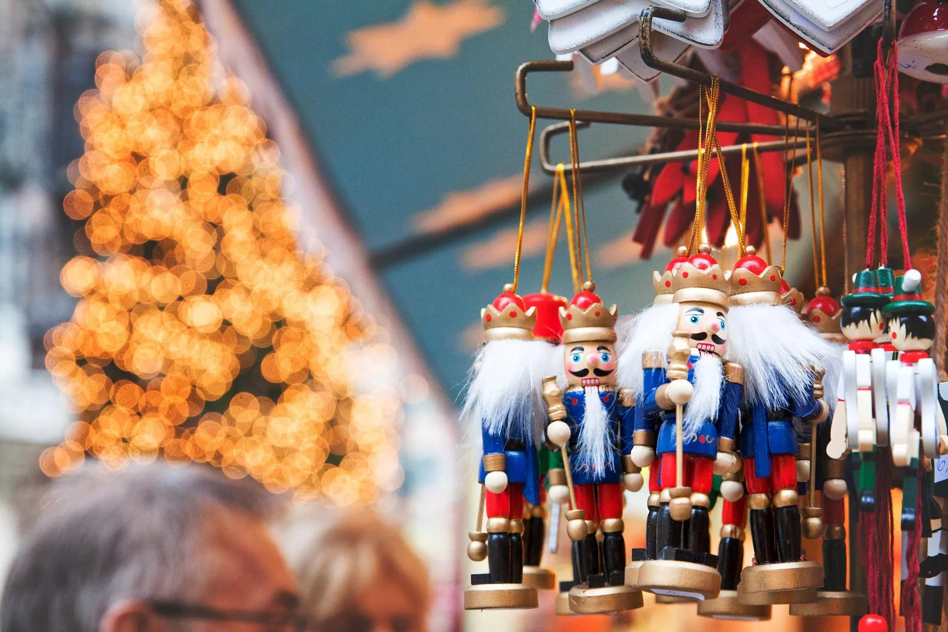 Christmas Decoration at Marienplatz in Munich, Germany