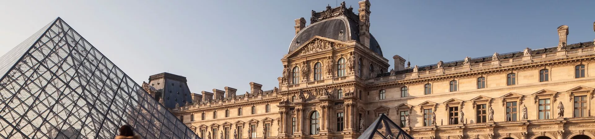 The Louvre Museum in Paris, France