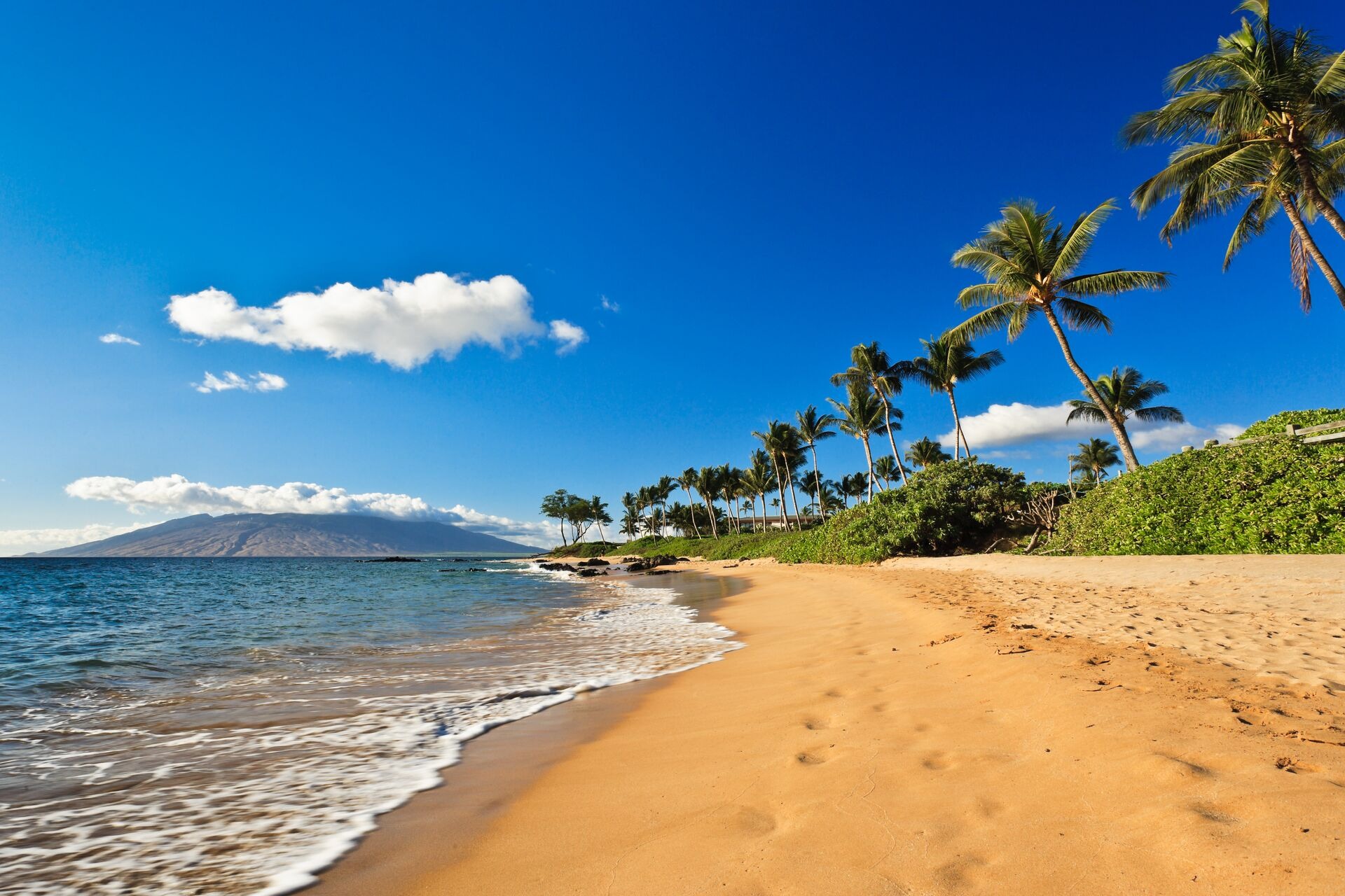 Large Beach In Wailea Maui