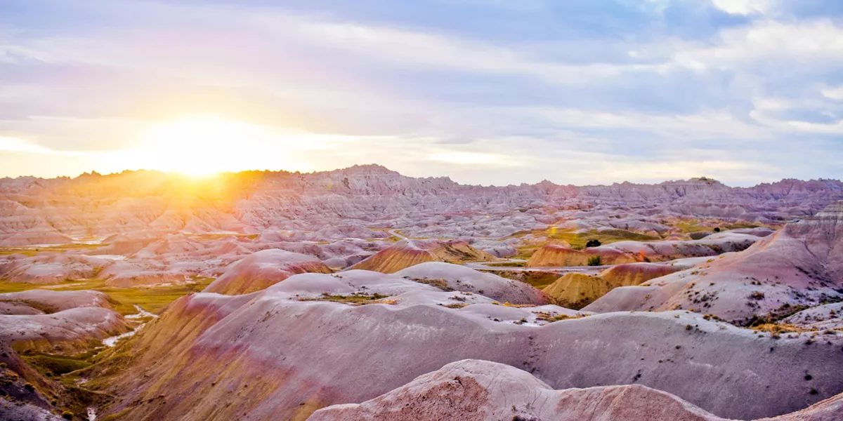 Badlands National Park in South Dakota