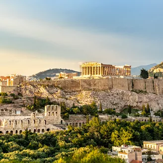 View Of The Acropolis Of Athens In Greece 1177117634