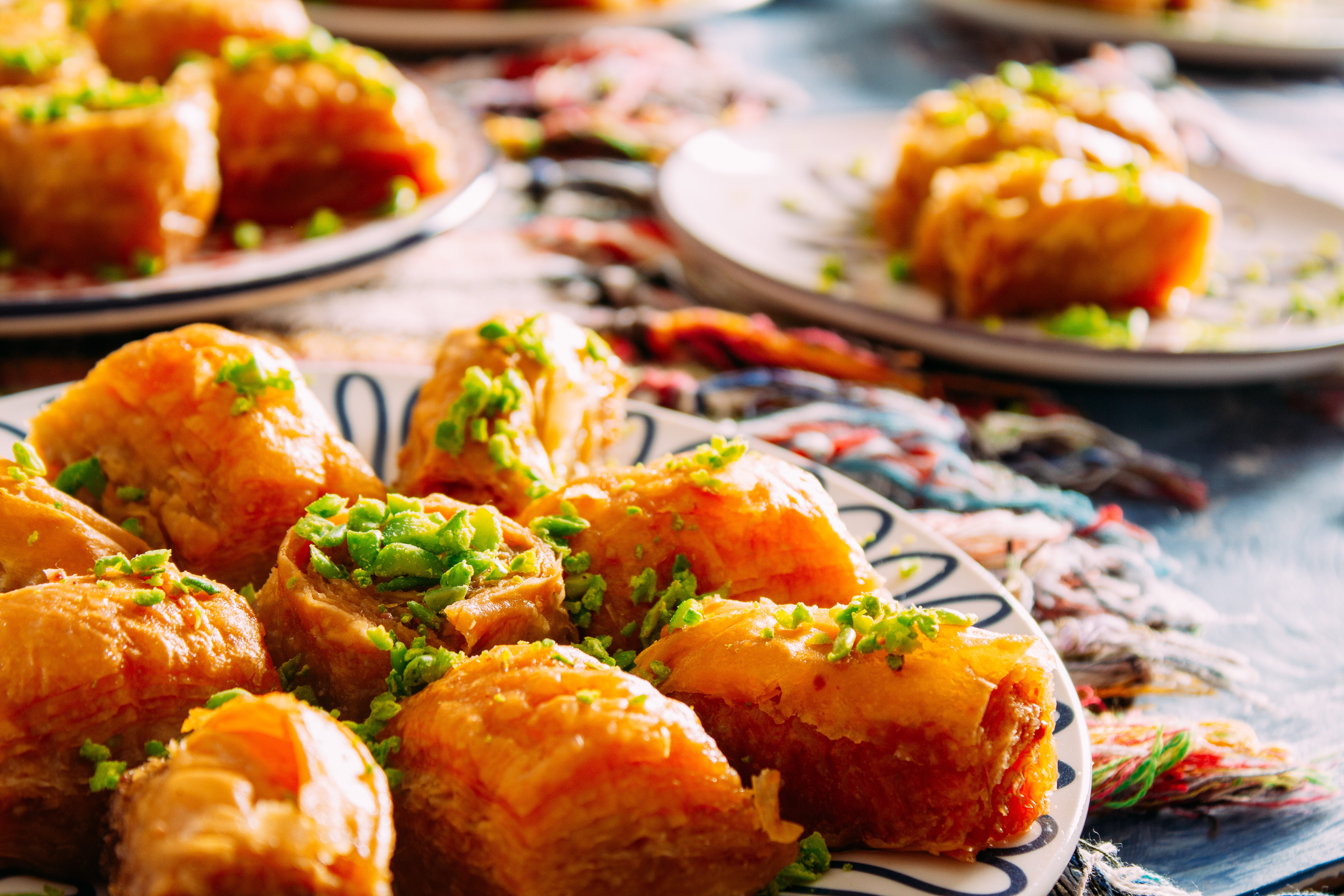 Delicious Turkish Dessert Baklava 1176436491