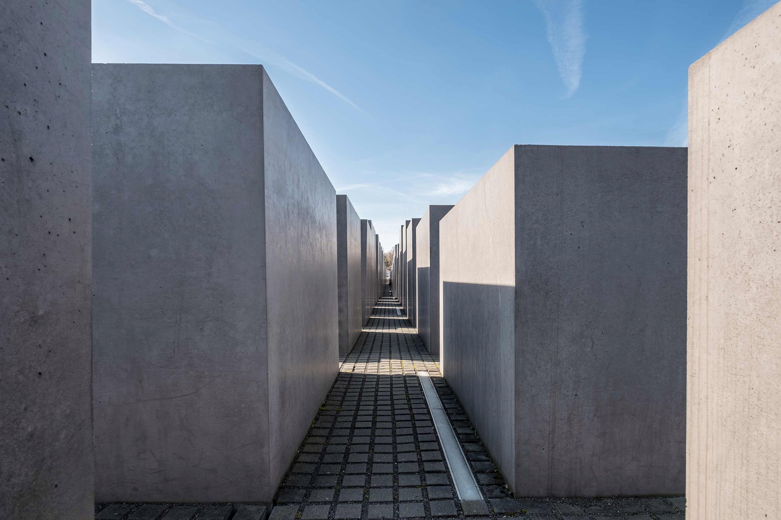 The Holocaust Memorial in Berlin, Germany