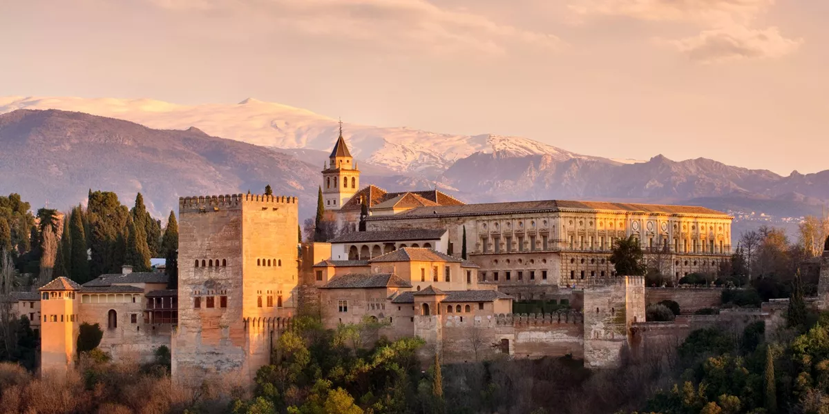 The Alhambra in Granada, Spain