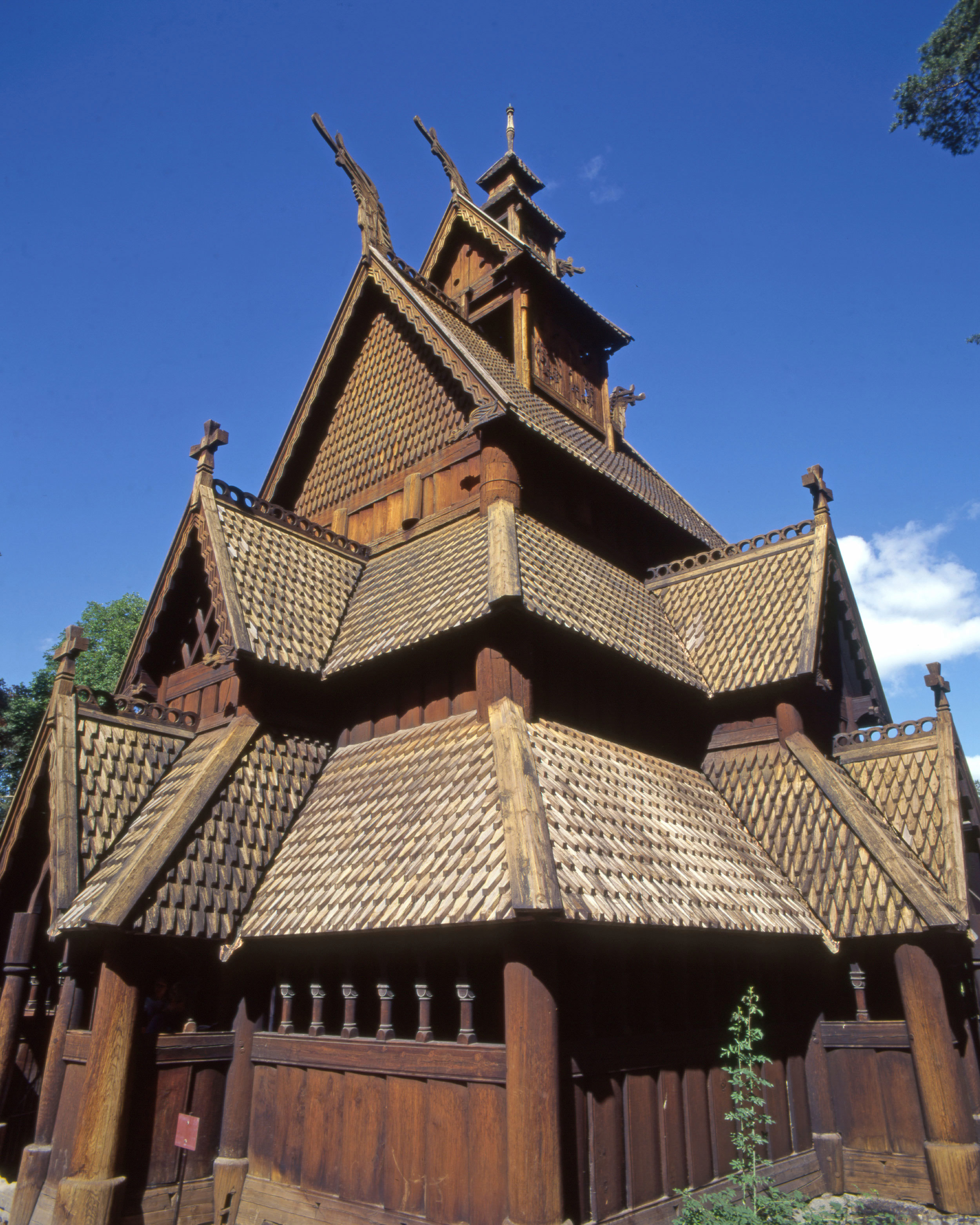 Stave Church in Oslo, Norway