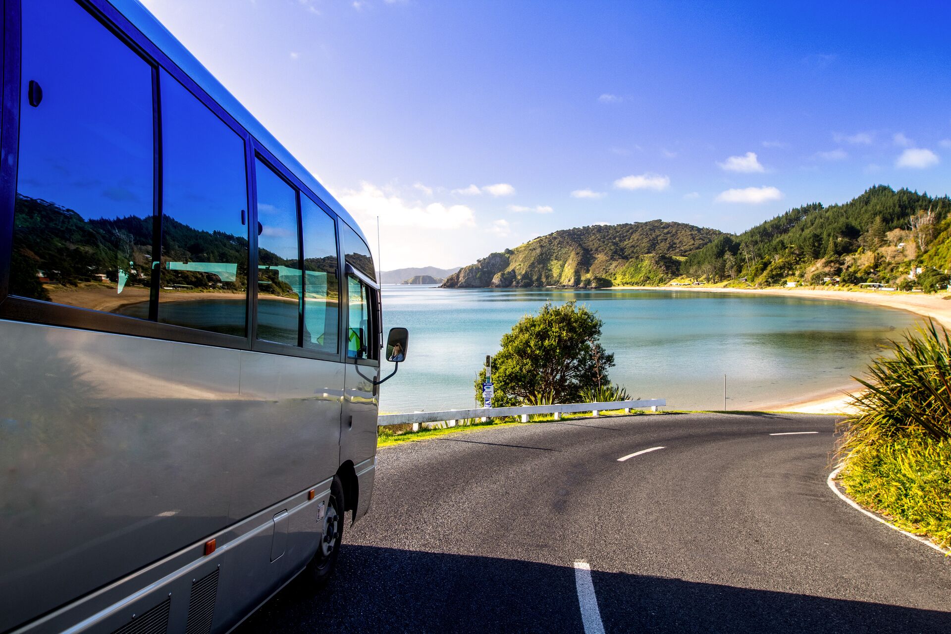Coach tour in Russell Northland New Zealand