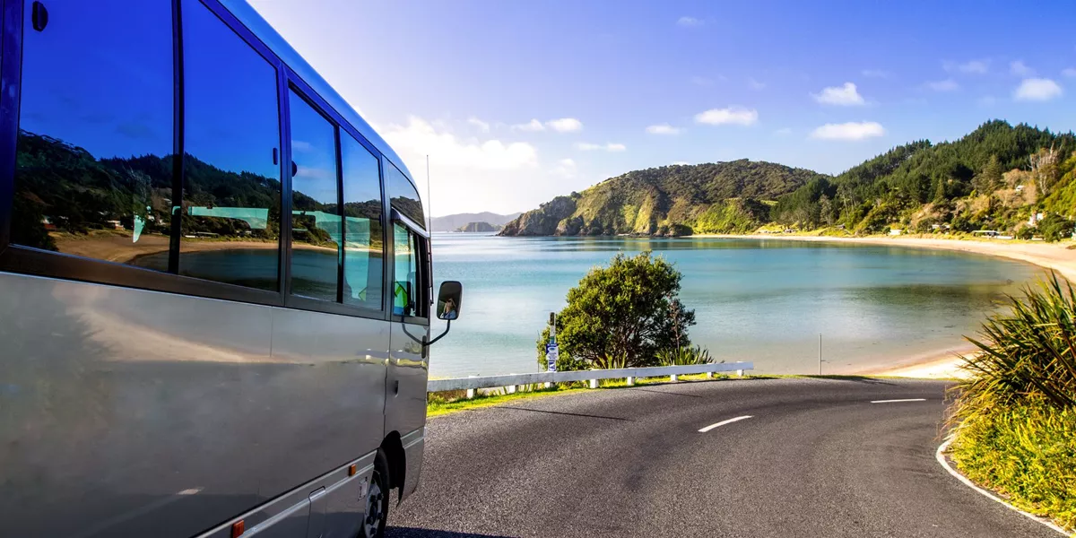 Coach tour in Russell Northland New Zealand