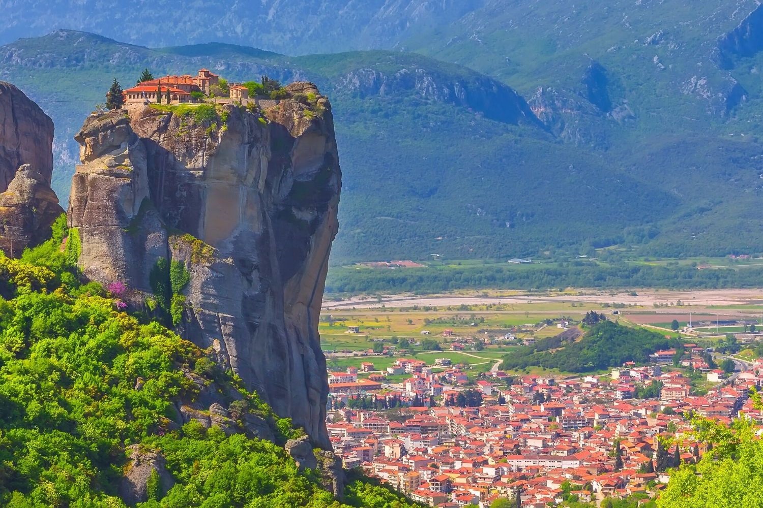 Holy Trinity Monastery in Meteora, Greece 