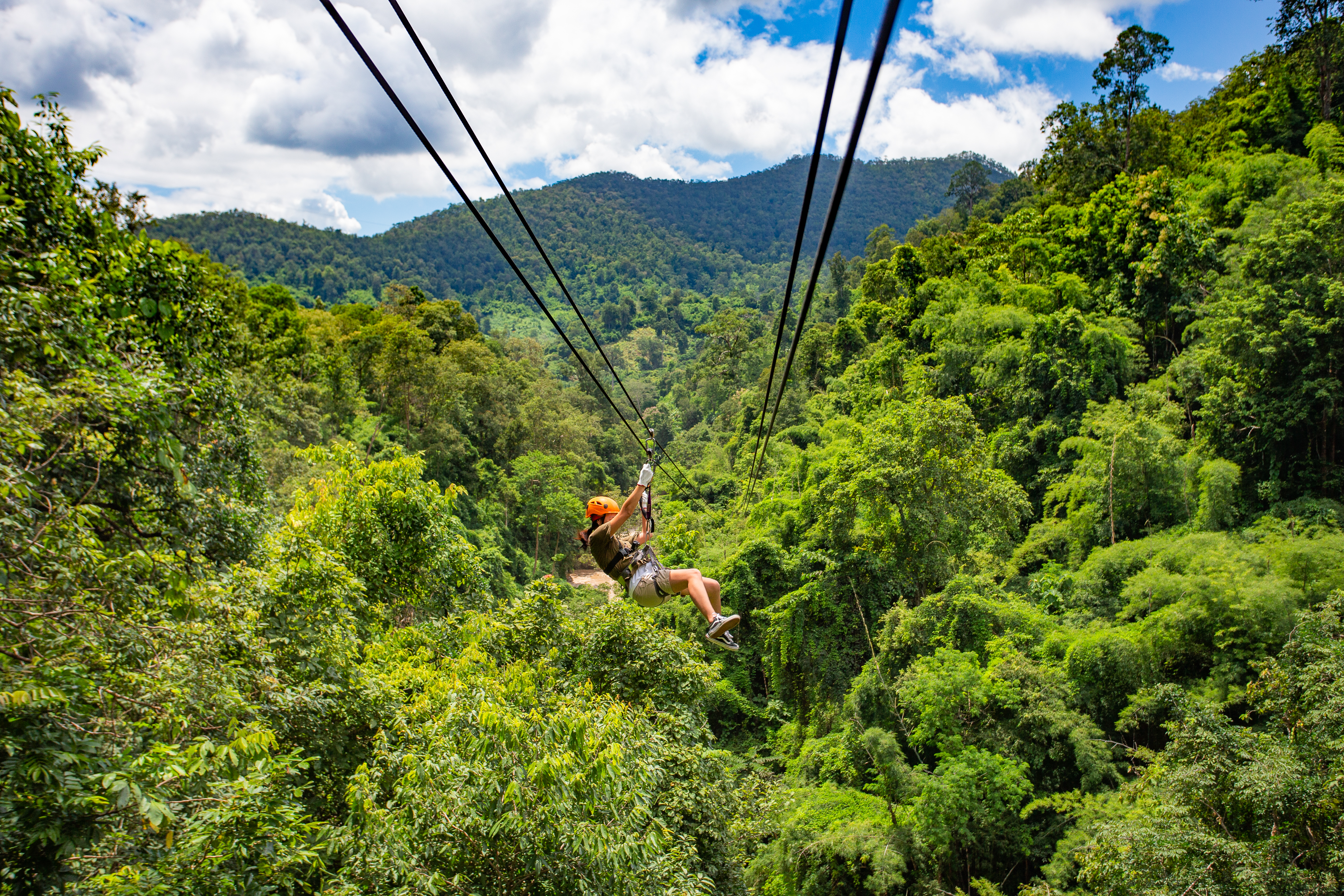 Zipline Adventure, Chiang Mai, Thailand 1089813582