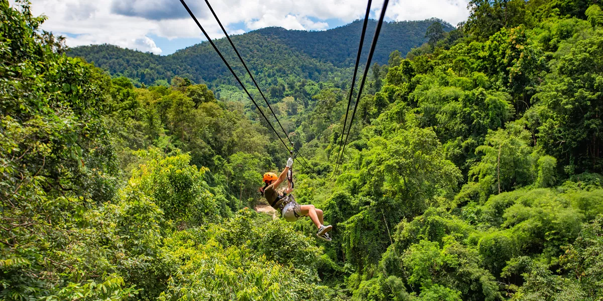 Zipline Adventure, Chiang Mai, Thailand 1089813582