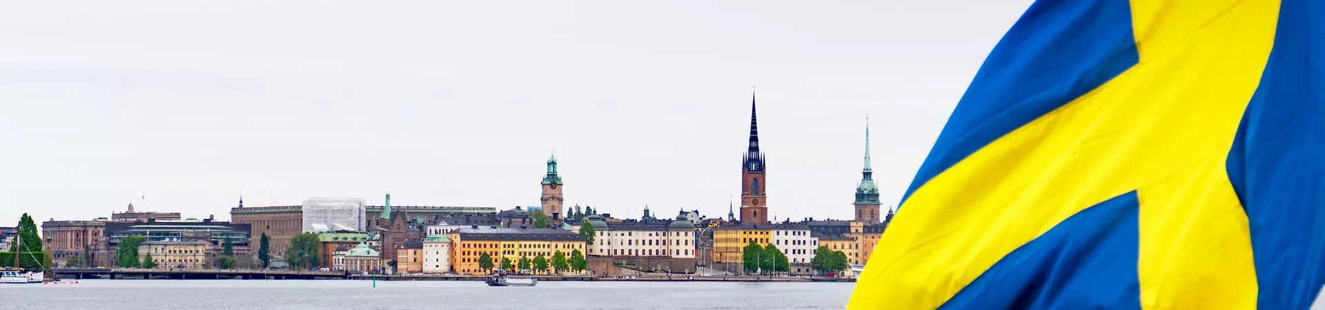 Skyline Of The City Of Stockholm