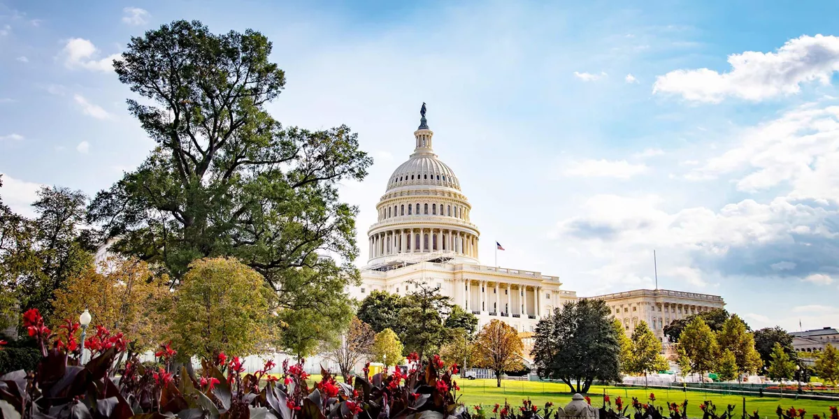 The Capitol building, USA