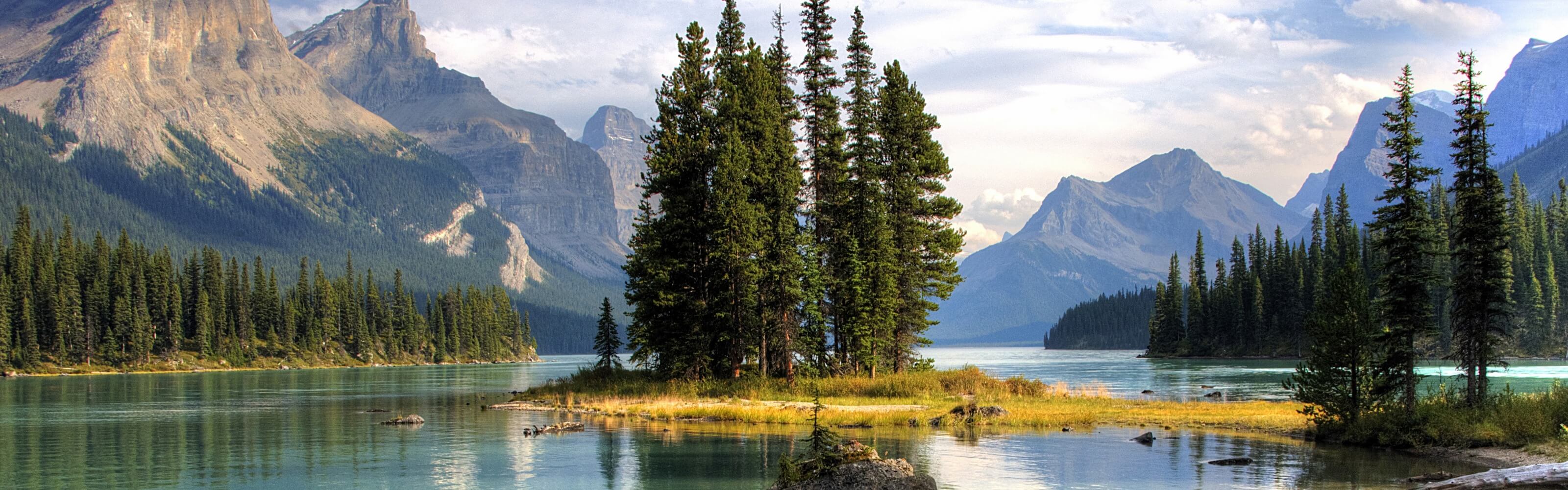 Maligne Lake in Canada