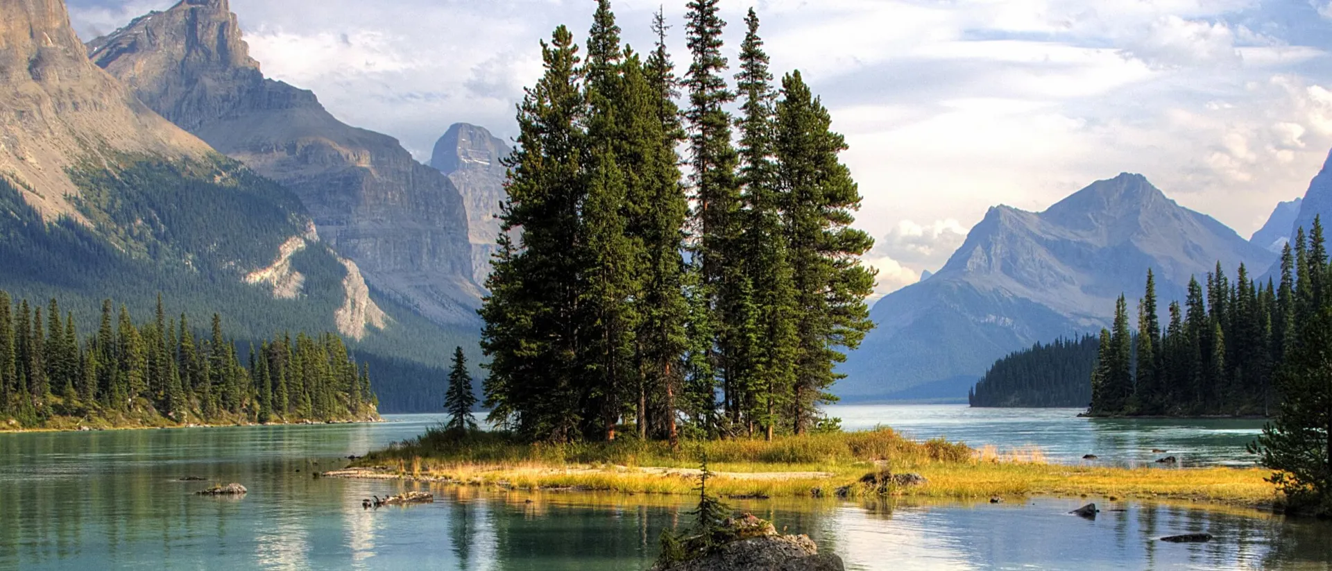 Maligne Lake in Canada
