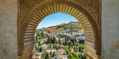 Alhambra Palace in Granada, Spain