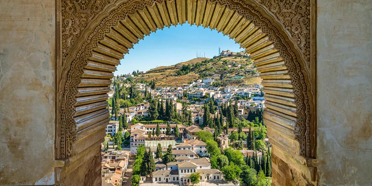 Alhambra Palace in Granada, Spain
