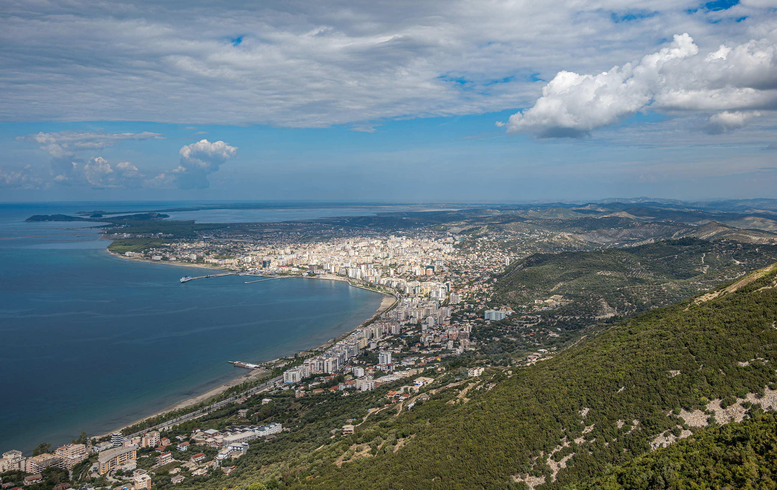 Vlora Bay Panorama