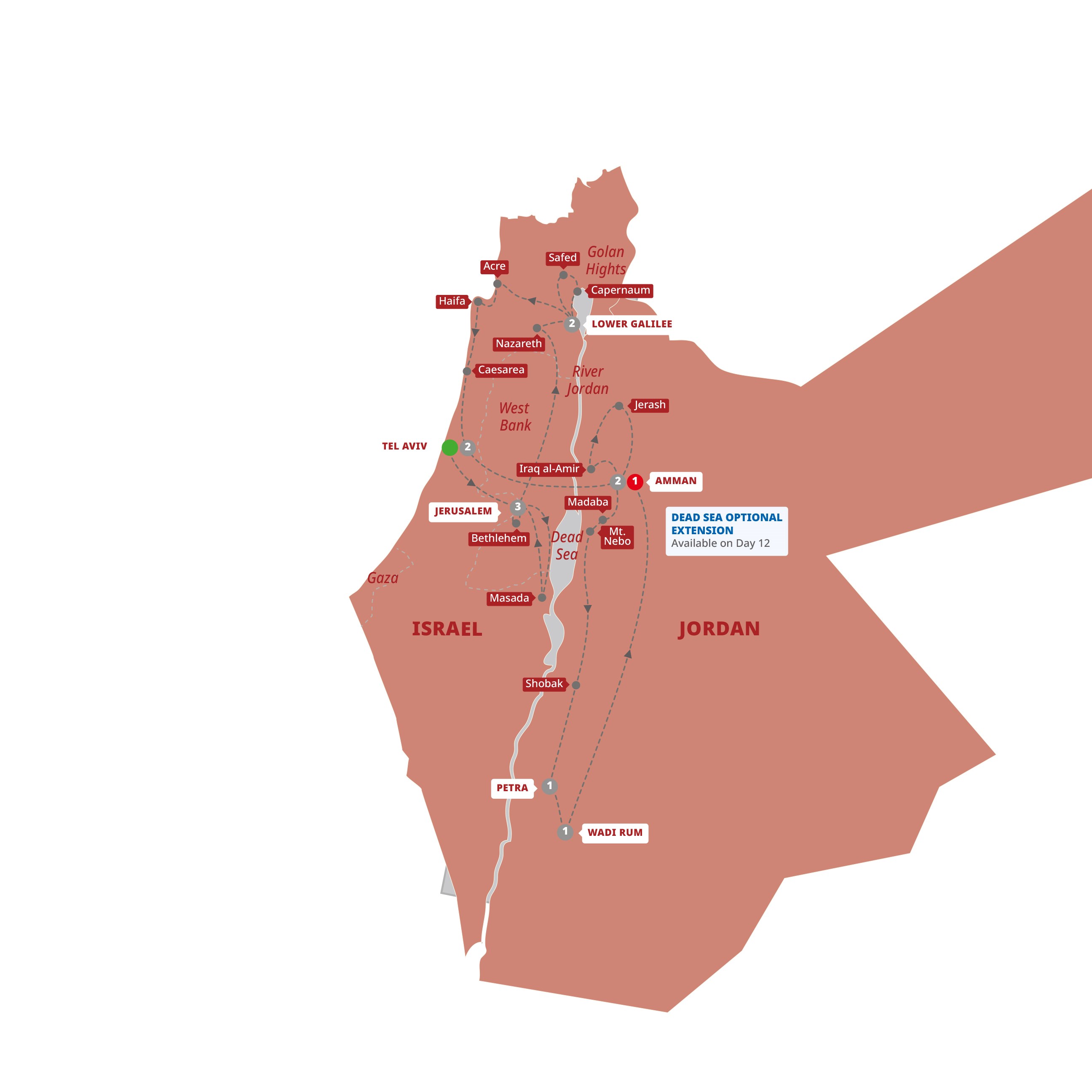 Jordan Tour Packages & Jordan Destination Guide Trafalgar