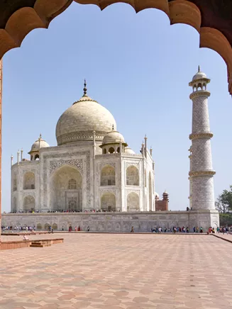 Taj Mahal in Agra, India