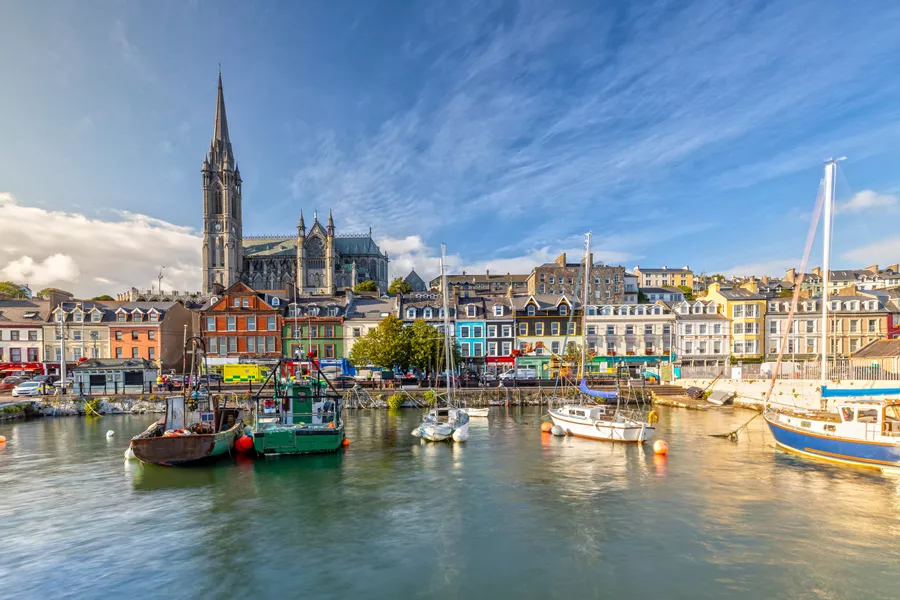 Impression Of The St Colman's Cathedral In Cobh Near Cork, Ireland 1175695879