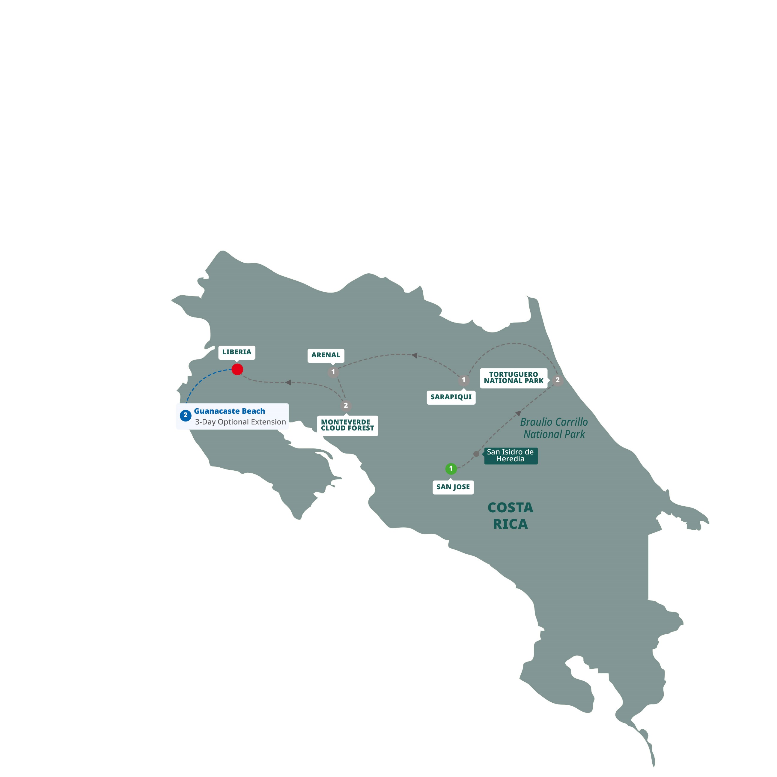 Costa Rica Eco Adventure Costa Rica Travel Trafalgar