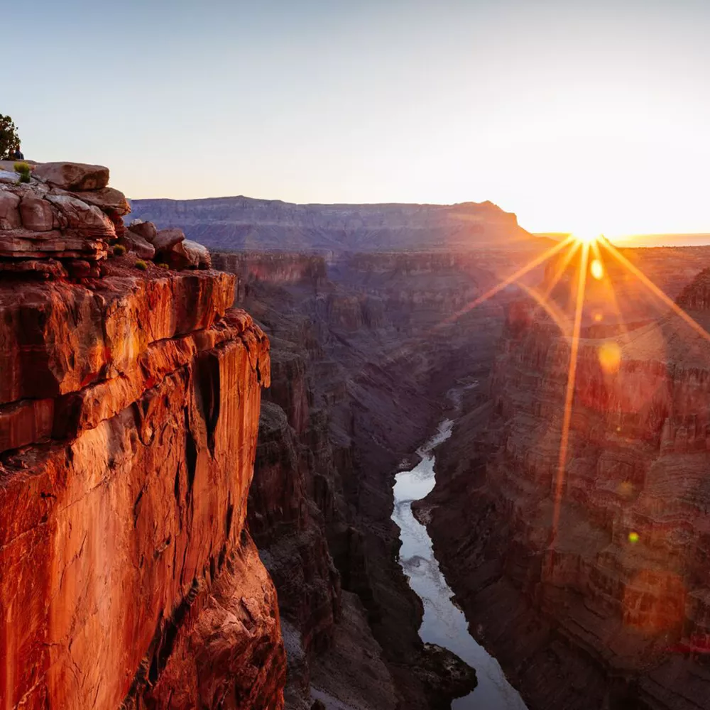 Sunrise At Toroweap Point, Grand Canyon, USA