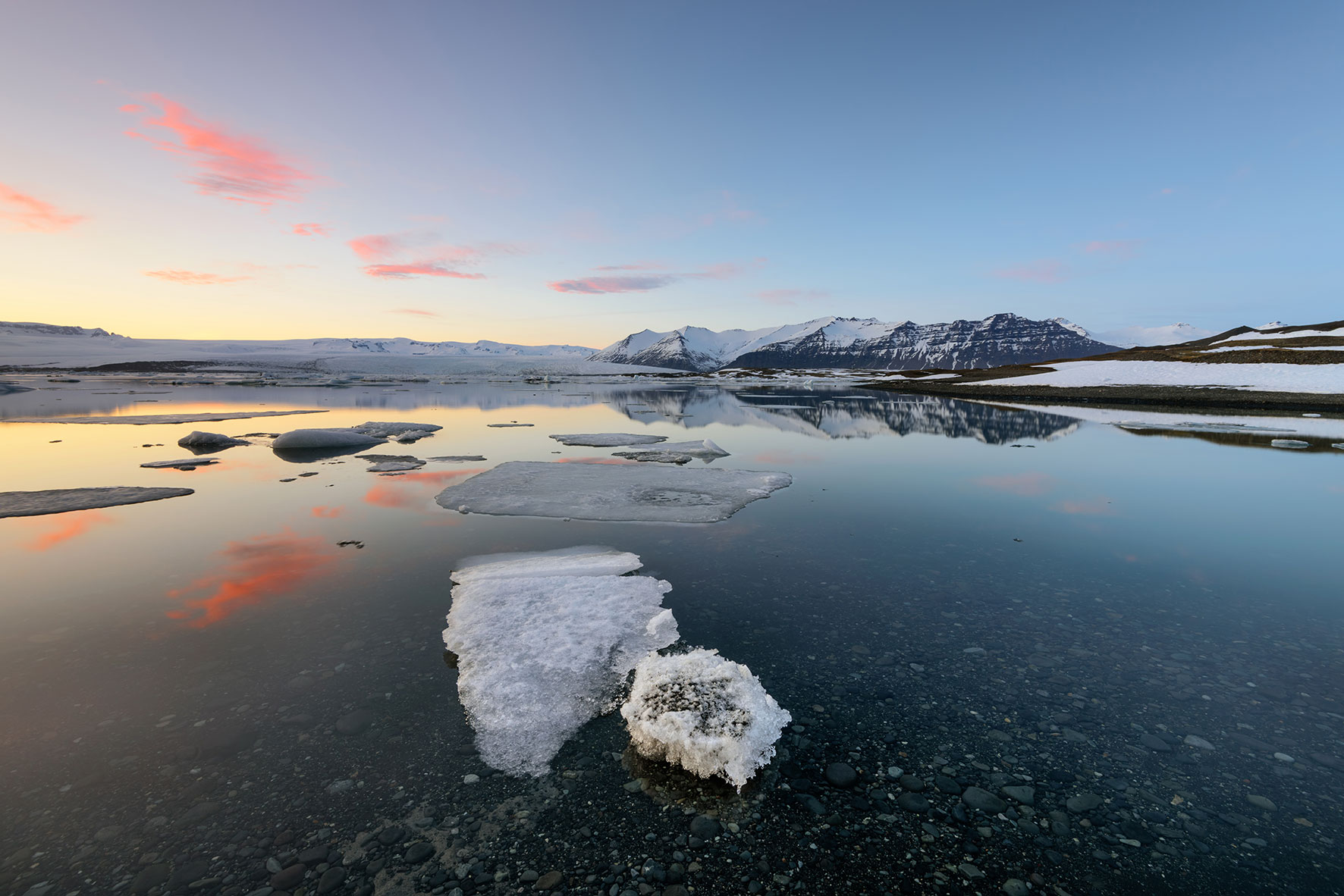Glacier Lagoon, Jokulsarlon, Iceland