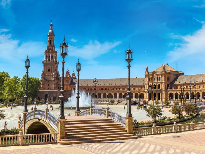Spanish Square In Sevilla