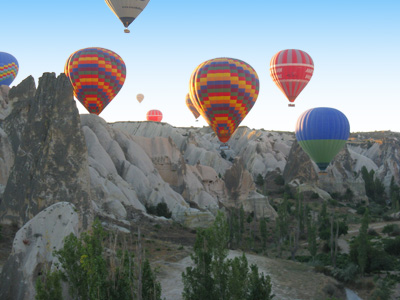 Hot-air balloon ride Turkey