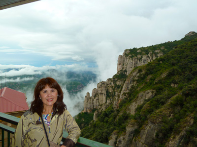 Virginia Whitfield’s WOW moment in Montserrat, Spain