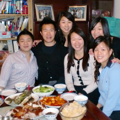 Jen and Family celebrating Chinese New Year