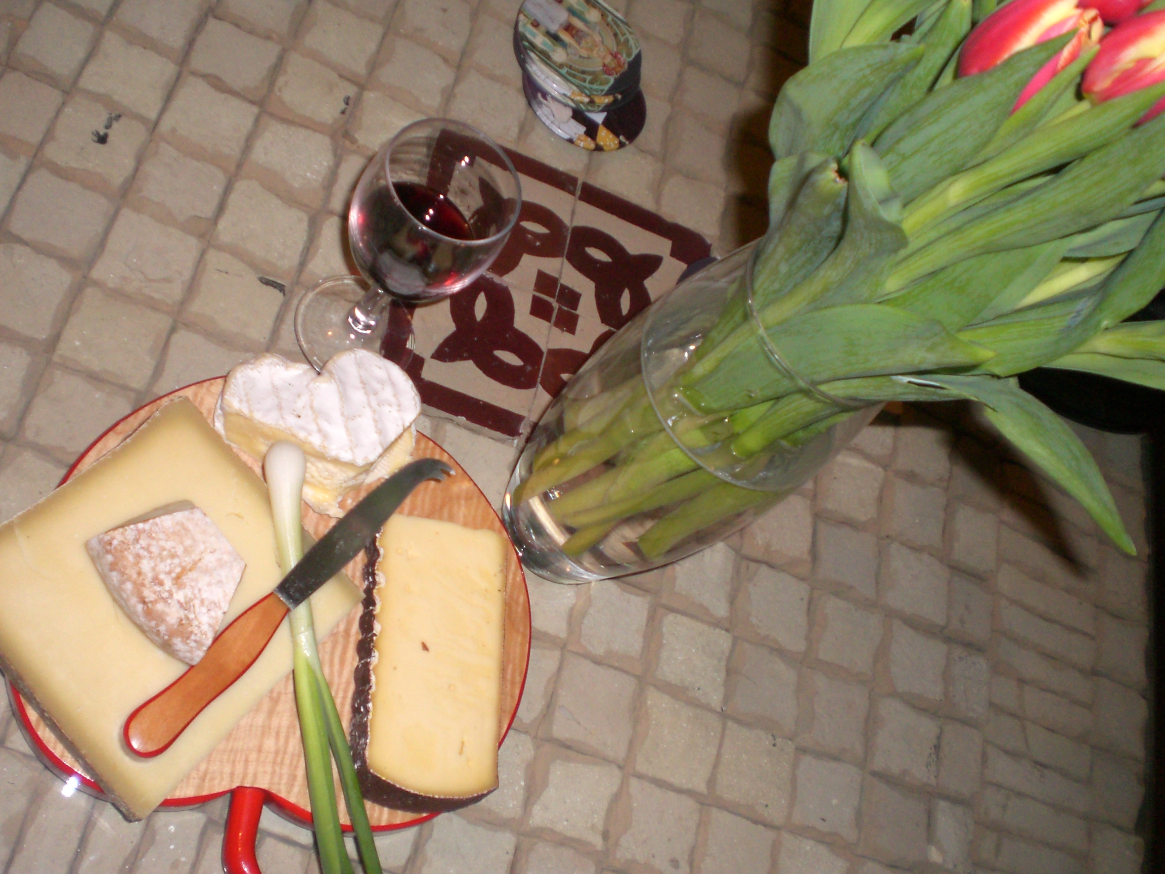 My favourite food - a great French cheese board!