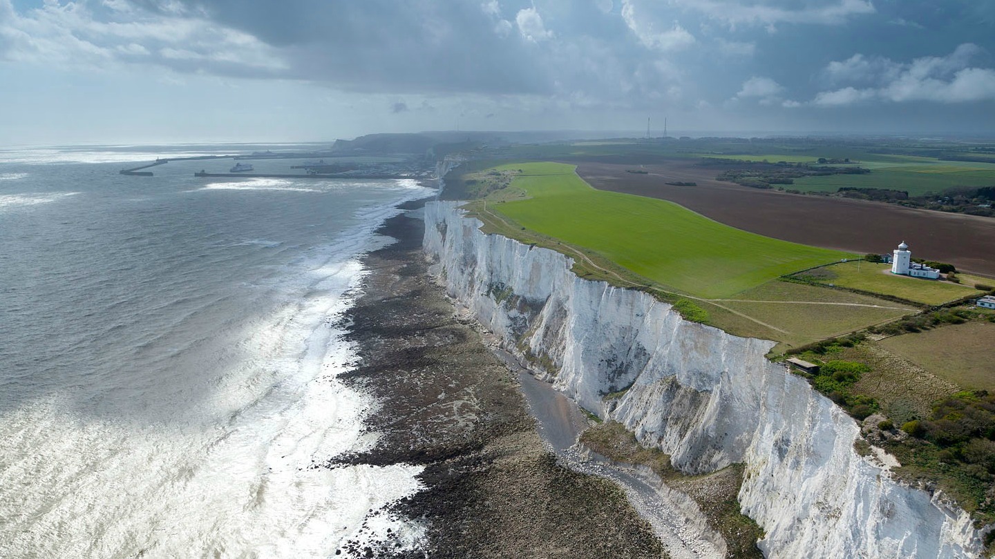 White Cliffs of Dover - photo by National Trust