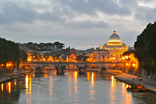 Vatican at Twilight