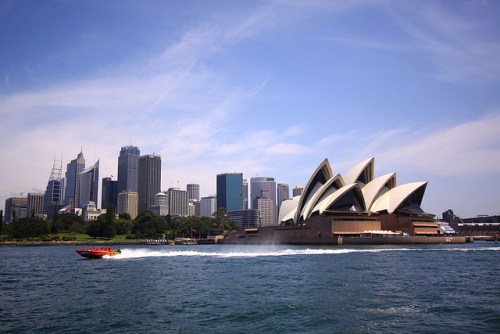 Sydney Harbour - photo by Adam Campbell under creative commons licence