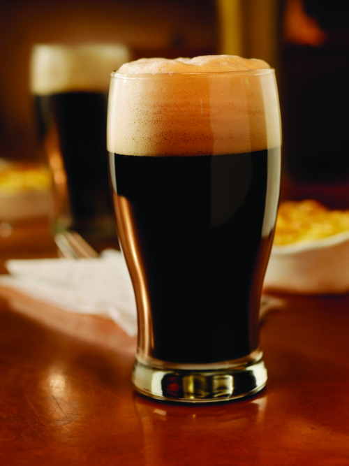 A pint of Irish stout